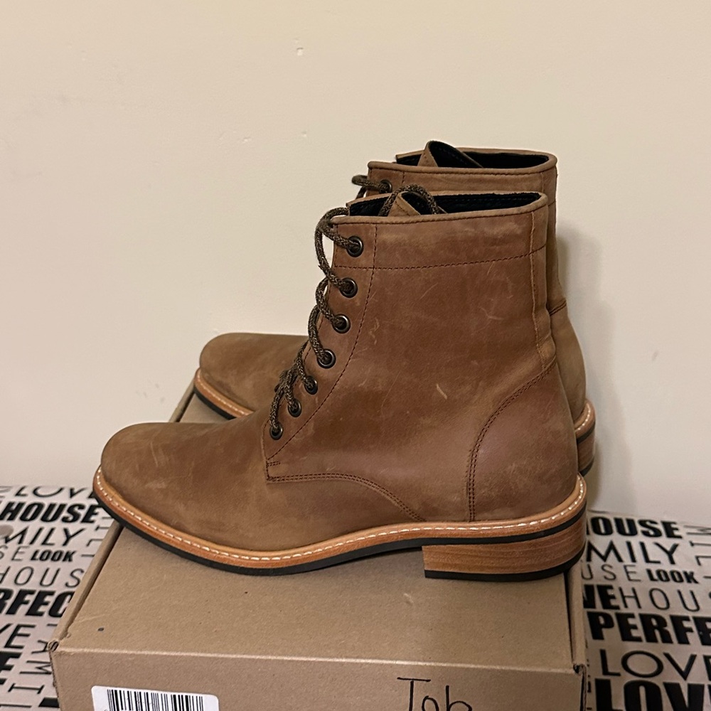 Nisolo Women’s All-Weather Amalia Boot - Tobacco - Picture 2 of 7